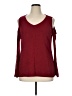 Roz & Ali 100% Acrylic Burgundy Pullover Sweater Size 1X - photo 1
