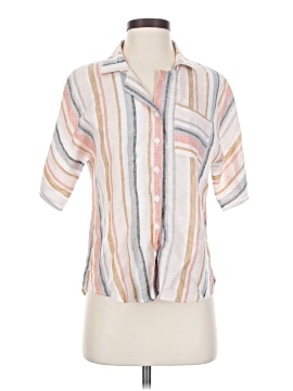 Garnet Hill Short Sleeve Blouse