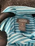 Chico's Stripes Blue Long Sleeve Button-Down Shirt Size XL (3) - photo 4