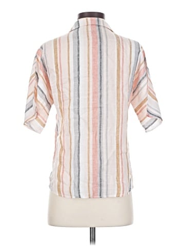 Garnet Hill Short Sleeve Blouse (view 2)