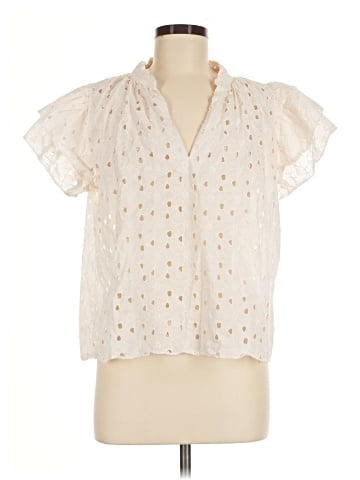 Birds of Paradis by Trovata Short Sleeve Blouse (view 1)