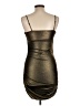 Twenty One Metallic Gold Cocktail Dress Size L - photo 2