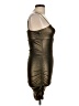 Twenty One Metallic Gold Cocktail Dress Size L - photo 4
