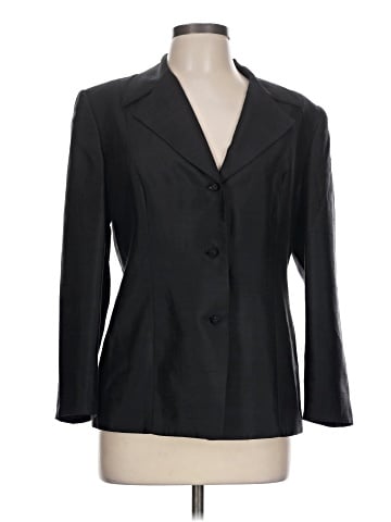Dana Buchman Silk Blazer (view 1)