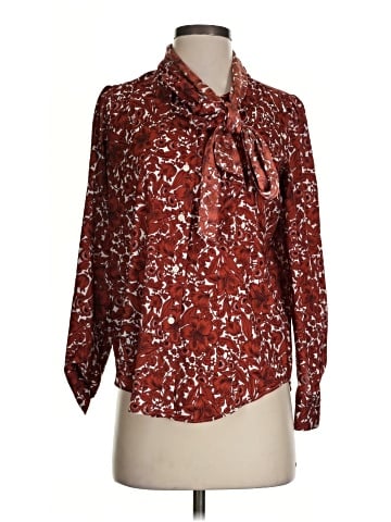 Ann Taylor Long Sleeve Blouse (view 1)