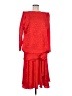 Argenti 100% Silk Red Cocktail Dress Size 8 - photo 1