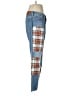 J.Crew 100% Cotton Plaid Blue Jeans Size 29 waist - photo 4