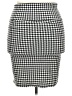 Torrid Houndstooth Black Casual Skirt Size 2X Plus (2) - photo 2