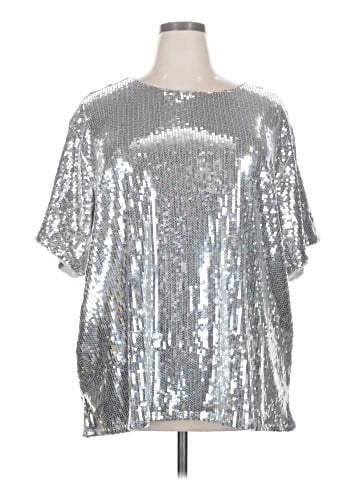 Lane Bryant Short Sleeve Top (view 1)
