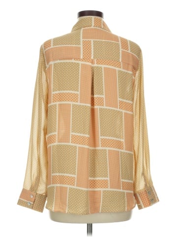 Rose + Olive Long Sleeve Blouse (view 2)