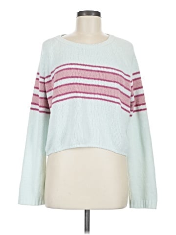 Blue Rain Pullover Sweater (view 1)