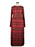 LILBETTER Plaid Red Casual Dress Size 3XL - photo 2
