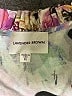 Lavender Brown 100% Tencel White Sleeveless Blouse Size XS - photo 7