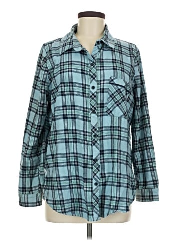 Altar'd State Long Sleeve Button-Down Shirt (view 1)