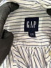 Gap Stripes Blue Sleeveless Button-Down Shirt Size XXS - photo 7