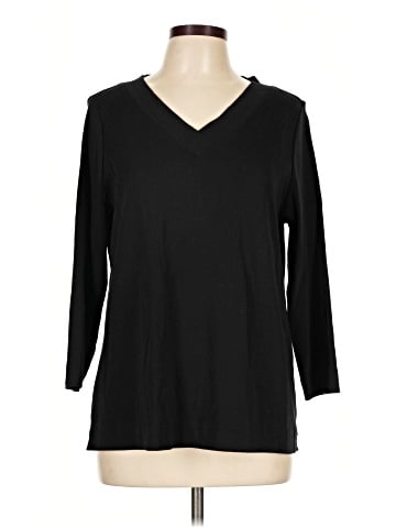 Chico's 3/4 Sleeve T-Shirt (view 1)