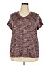 Xersion Tweed Red Active T-Shirt Size 2X - photo 1