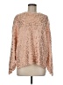 Impressions Animal Print Tan Pullover Sweater Size M - photo 1