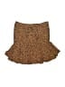 Stradivarius Animal Print Brown Skort Size L - photo 1