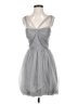 Robert Rodriguez 100% Polyamide Solid Gray Cocktail Dress Size 2 - photo 1