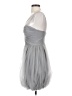 Robert Rodriguez 100% Polyamide Solid Gray Cocktail Dress Size 2 - photo 5