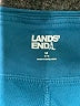 Lands' End Color Block Teal Athletic Shorts Size M - photo 3