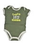 Carter's 100% Cotton Graphic Green Short Sleeve Onesie 0-3 MO / 3 MO - photo 1
