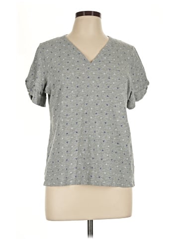 Liz Claiborne Short Sleeve T-Shirt (view 1)