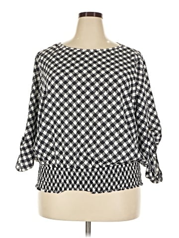 MICHAEL Michael Kors 3/4 Sleeve Blouse (view 1)