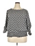 MICHAEL Michael Kors 100% Polyester Gray 3/4 Sleeve Blouse Size 2X - photo 1