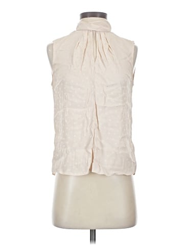 Rebecca Taylor Sleeveless Silk Top (view 1)
