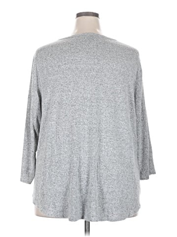 Bobeau 3/4 Sleeve Top (view 2)