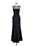 BCBGMAXAZRIA 100% Polyester Black Cocktail Dress Size 6 - photo 1