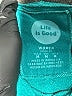 Life Is Good Teal Pullover Hoodie Size M - photo 7
