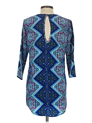 Blue Rain 3/4 Sleeve Blouse (view 2)