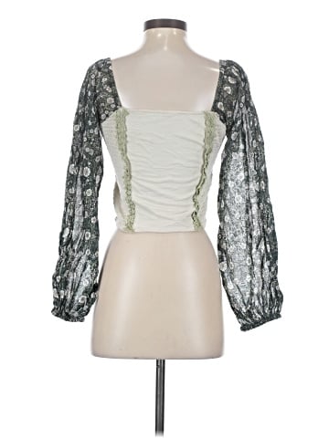 Forever That Girl for Anthropologie 3/4 Sleeve Blouse (view 2)