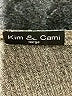 Kim & Cami Metallic Silver Long Sleeve Top Size L - photo 4