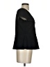 Unbranded Black Short Sleeve Blouse Size P (petite) - photo 4