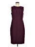 Nine West Solid Burgundy Cocktail Dress Size 8 - photo 1