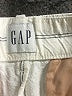 Gap Stripes Ivory Linen Pants Size 6 - photo 7