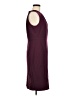 Nine West Solid Burgundy Cocktail Dress Size 8 - photo 4