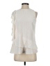 Ann Taylor 100% Polyester Ivory Sleeveless Blouse Size XS - photo 1