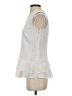 Ann Taylor 100% Polyester Ivory Sleeveless Blouse Size XS - photo 5