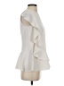 Ann Taylor 100% Polyester Ivory Sleeveless Blouse Size XS - photo 4
