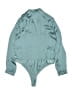 Sincerely Jules 100% Polyester Teal Long Sleeve Blouse Size L - photo 2