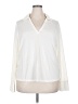 Old Navy Ivory Long Sleeve Blouse Size 3X - photo 1