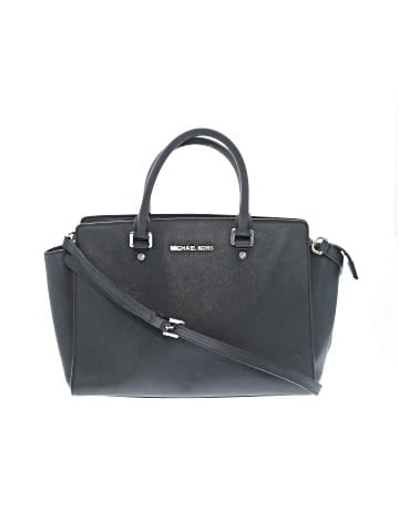 MICHAEL Michael Kors Leather Satchel (view 1)
