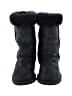 Ugg Australia 100% Leather Black Boots Size 6 - photo 2