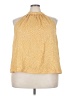 ModCloth Yellow Sleeveless Blouse Size 3X - photo 1