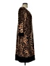 Tiana B. Animal Print Brown Casual Dress Size L - photo 4